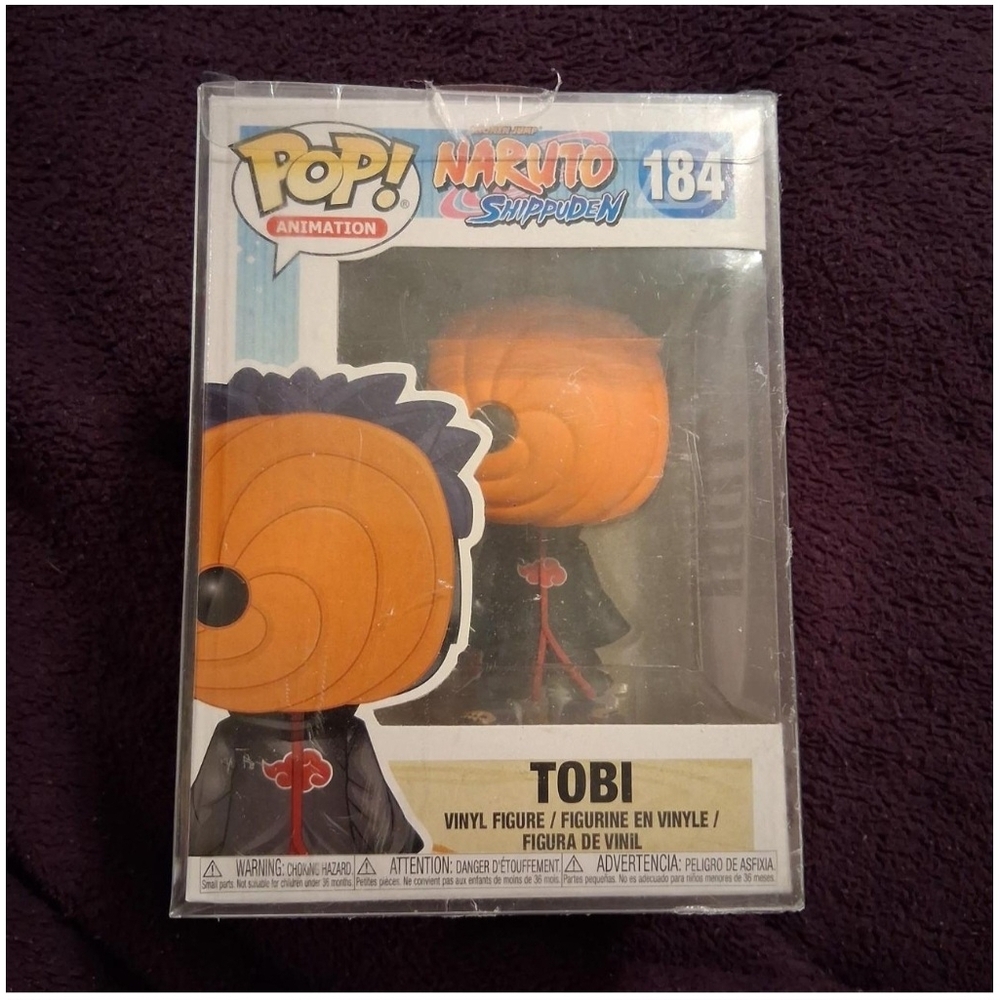Pop! Animation Naruto Shippuden #184 Tobi Orange Vinyl Figure